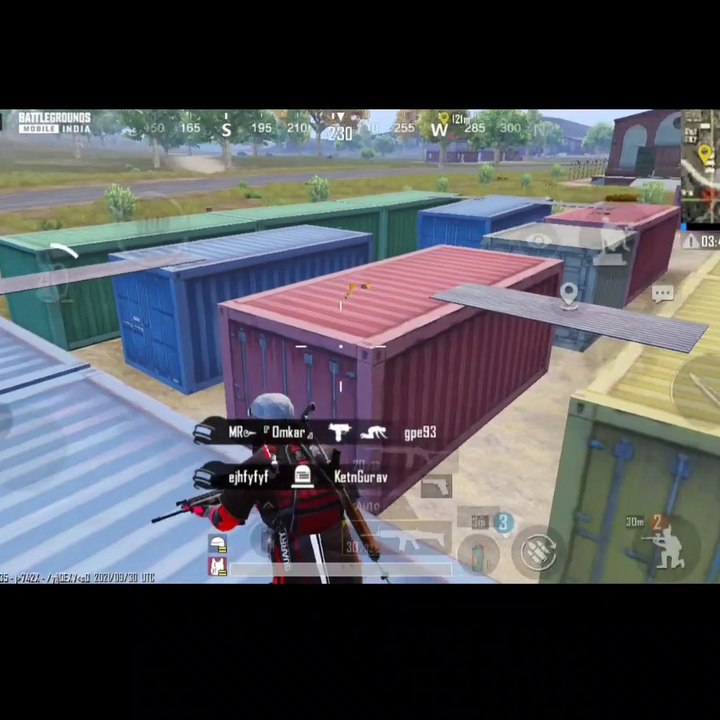 How me and my teammates play ping pubg *funny*