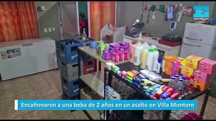 Encañonaron a una beba de 2 años en un asalto en Villa Montoro