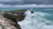 Hurricane Sam kicks up waves and wind in Bermuda