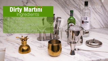 How to Mix Up a Vodka Martini