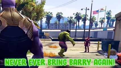 SURVIVING 99 years as THANOS in GTA 5 RP! (GTA 5 Funny Moments)