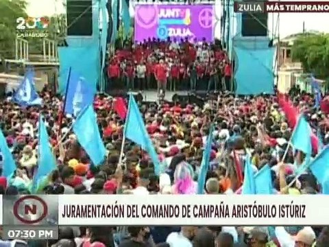 Entérate | Juramentado Comando de Campaña Aristóbulo Istúriz en el Edo. Zulia