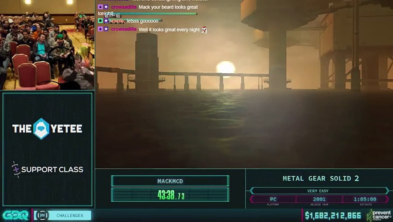 Metal Gear Solid 2 Speedrun World Record- 1-04-56 PART2