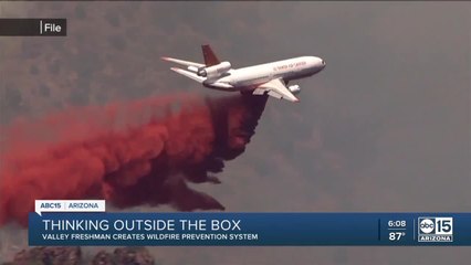 Valley teen's AI-driven wildfire prevention system turning heads