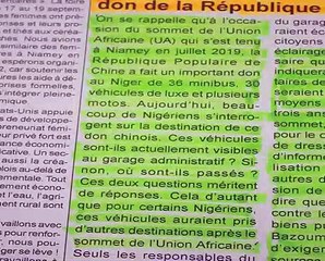 Revue Presse Labari 1er Octobre 2021