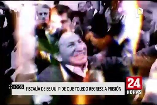 Alejandro Toledo: Fiscalía de Estados Unidos pide que regrese a prisión tras la decisión del juez