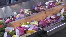 Unas 300 personas dan cuenta de la croqueta más larga del mundo en Miami