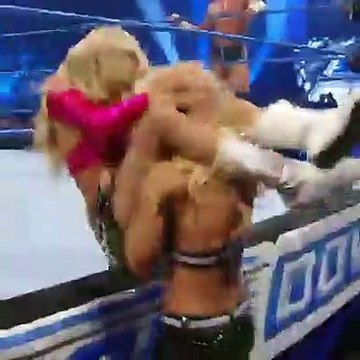 Adam Edge Copeland's World Heavyweight Title was ON THE LINE when he teamed up with Kelly Kelly to battle Dolph Ziggler & LayCool 10 years ago today on WWE SmackDown!