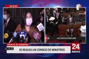 Betsy Chávez sobre los chats de Perú Libre: 