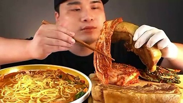 ASMR Korean Food Mukbang | 중국 먹방 | Eating Show Tiktok Viral Video Chinese