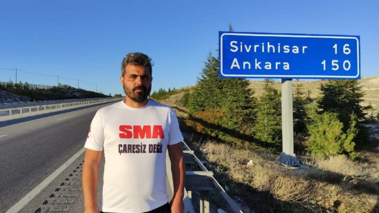 SMA’lı hastalar için Ankara’ya yürüyor