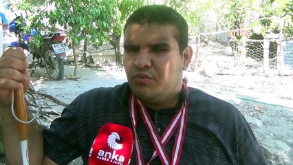 Türkiye Görme Engelliler Halter şampiyonu Nuri Poyraz: İş istiyoruz, iş vermiyorlar