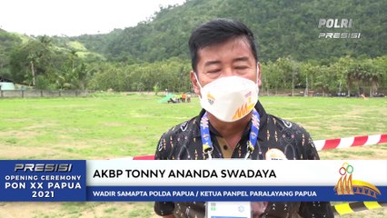 Anggota Polri Perintis Olahraga Paralayang di Papua