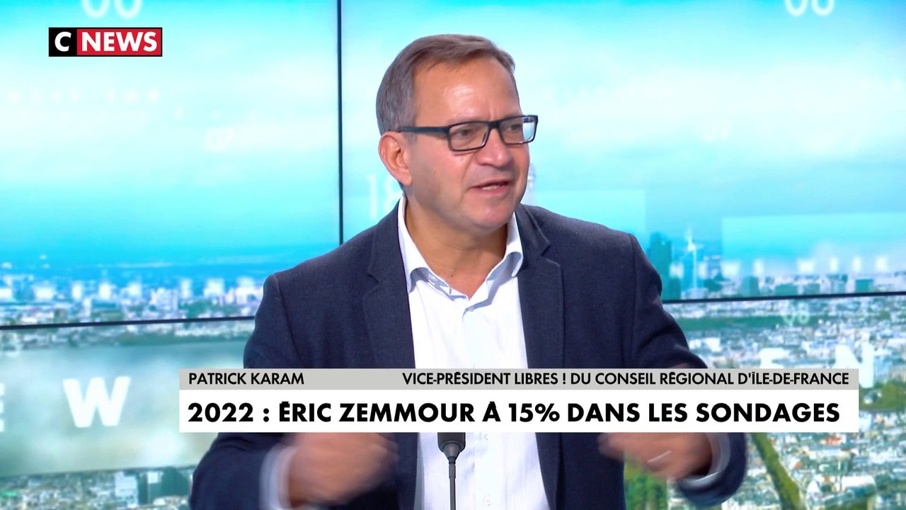 Patrick Karam : «Eric Zemmour est un candidat sérieux»