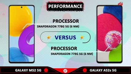 Скачать видео: SAMSUNG GALAXY M52 5G VS SAMSUNG GALAXY A52s 5G l Phones Comparison l Specifications