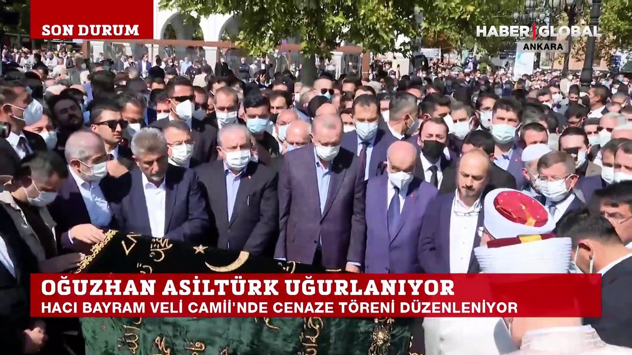 Oğuzhan Asiltürk son yolculuğuna uğurlandı! Cumhurbaşkanı Erdoğan: Bu ülkeye çok büyük emekleri geçti