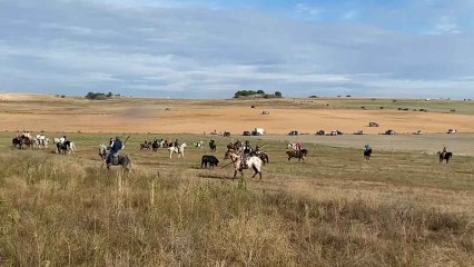 El encierro de Castronuño, primero en la provincia de Valladolid tras la pandemia