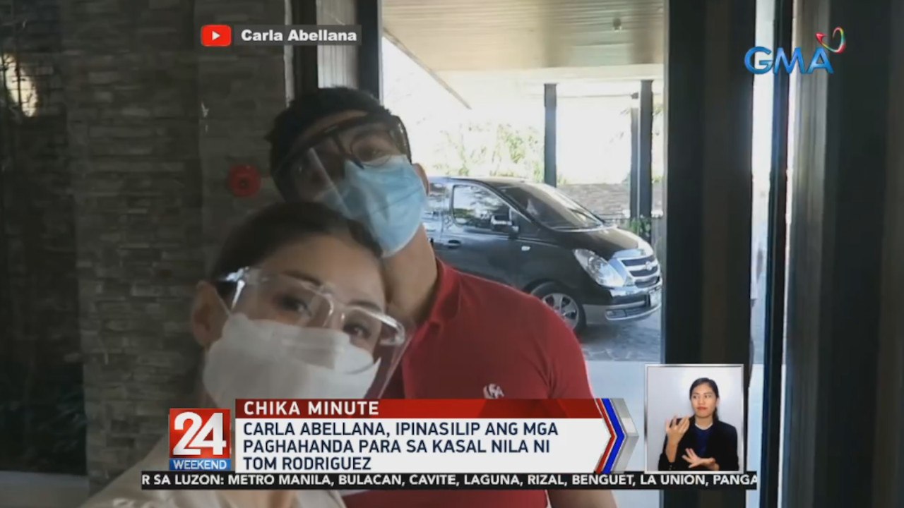 Carla Abellana, ipinasilip ang mga paghahanda para sa kasal nila ni Tom Rodriguez | 24 Oras Weekend