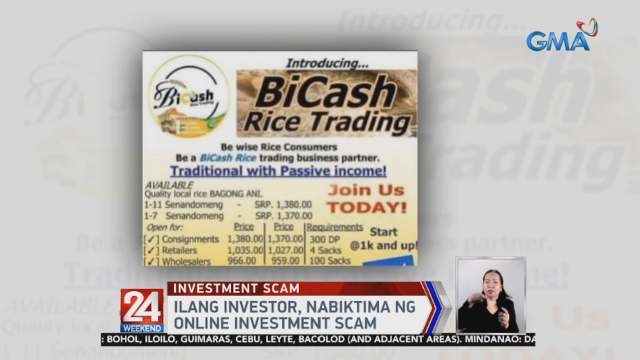 Ilang investor, nabiktima ng online investment scam | 24 Oras Weekend