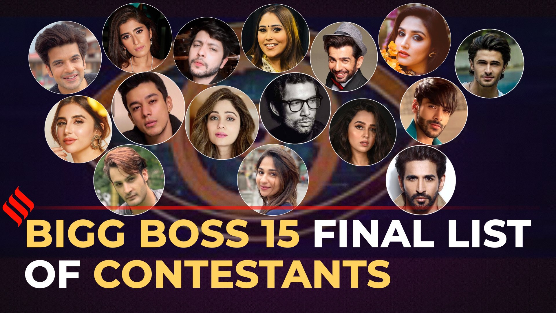 Bigg Boss 15 Contestants Final | All Contestants Of Bigg Boss 15 | BB15 Final List - video Dailymotion