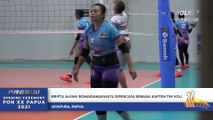 2 Atlet Voli Putri Anggota Kepolisian Wanita Berlaga Dalam PON XX Papua