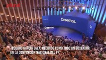 Egea y la conocida canción que ha elegido para su discurso: ‘The final Countdown’