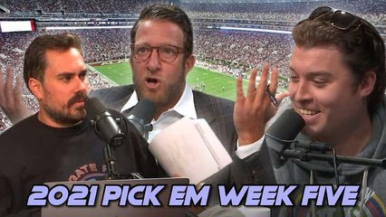 Dave Portnoy Offers A Thousand Dollar Bet | Pick Em Week 5