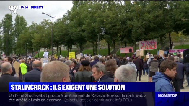 Des riverains du 19e arrondissement de Paris manifestent ce samedi pour exiger une solution face à la présence de consommateurs de crack