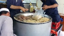 Street Food Laziz Chawal, Shoba Bazar Peshawar Street food of Pakistan - National Foodies