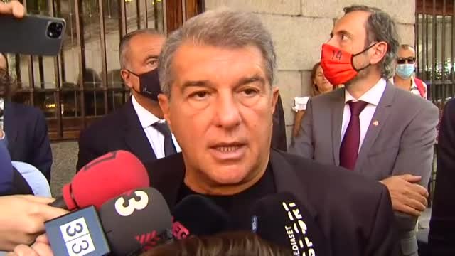 Laporta: Koeman continuará y merece un margen de confianza