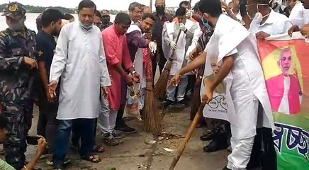 স্বচ্ছভারত অভিযানে নিমতলা ঘাটে উপস্থিত বিজেপি রাজ্য সভাপতি সুকান্ত মজুমদার |Oneindia Bengali