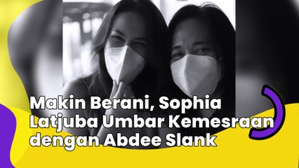 Makin Berani, Sophia Latjuba Umbar Kemesraan dengan Abdee Slank