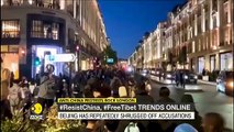 'Resist China, Free Tibet' trends online - Anti-China protests in London _ WION English News