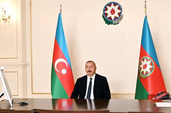 Aliyev: Paşinyan hazır olduğunda onunla görüşmeye hazırım Her iki ülkenin toprak bütünlüğünün karşılıklı tanınması temelinde normal ilişkiler...