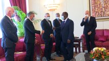 Présidence : Le président Ouattara reçoit en audience le PDG du Groupe pétrolier italien ENI
