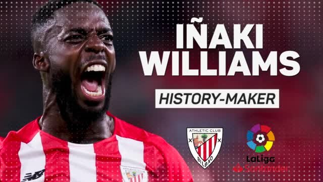 Ever-present Inaki Williams breaks LaLiga record
