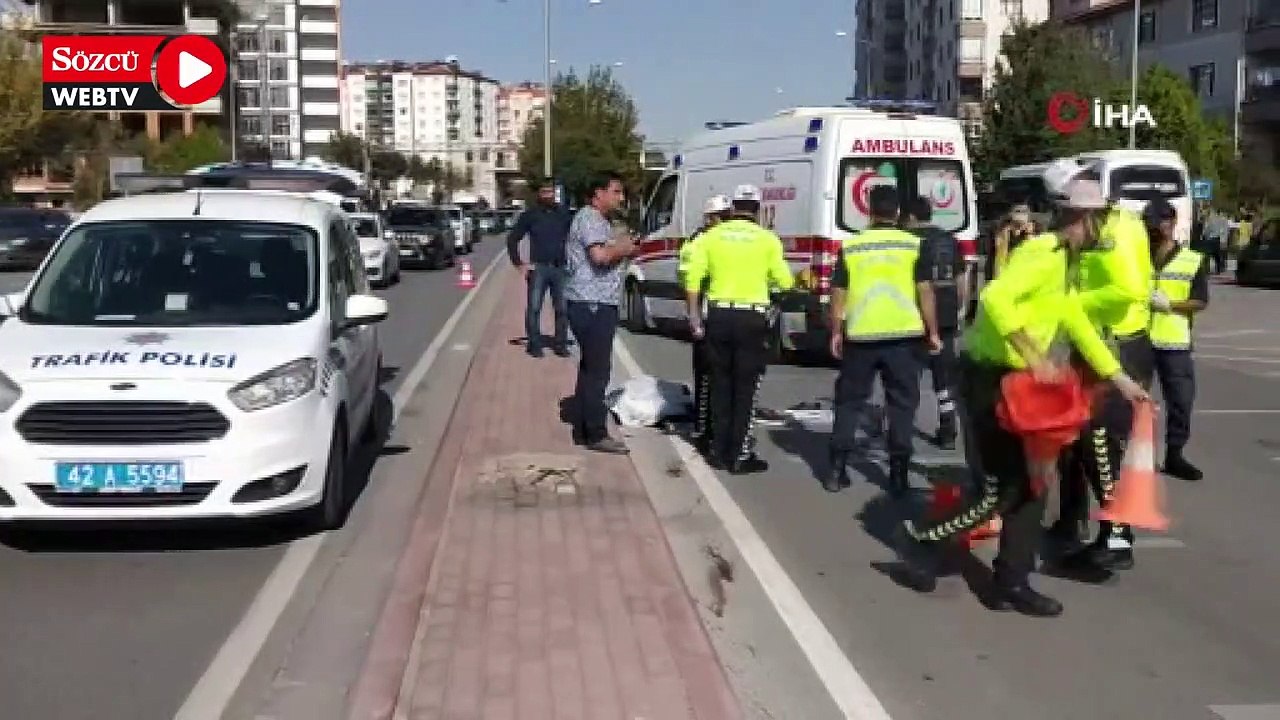 Eşini kazada kaybeden kadının “yandım” feryadı yürek burktu