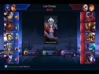 Gameplay mobile legends dyroth skill combo