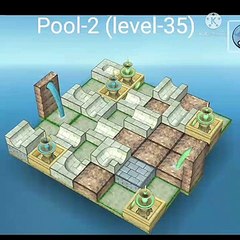 Flow Water Fountain 3D Pool-2 level-35