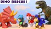 Paw Patrol Dino Rescue Toys Stop Motion Full Episode English Toy Story Video for Kids with Dinosaur Toys for Kids and the Funny Funlings plus the Paw Patrol Moto Pups Toys by Toy Trains 4U
