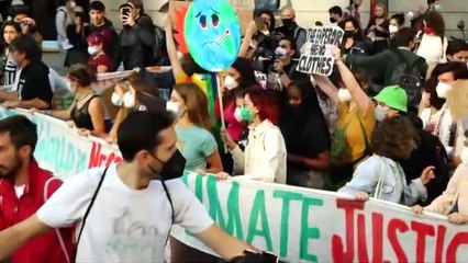 La pre-COP26 de Milán se convierte en un aviso de los activistas a los políticos de cara a Glasgow