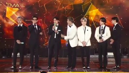 BTS won the DAESANG award at the TMA 2021
