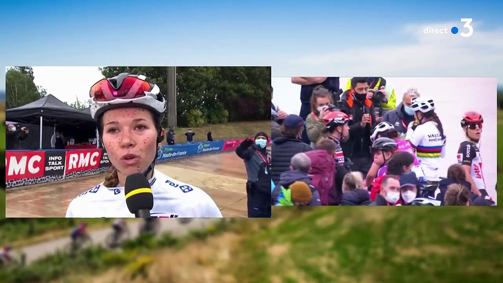 ⁣Cyclisme : "Je suis au bout de ma vie", le premier Paris-Roubaix féminin entre joie et fat