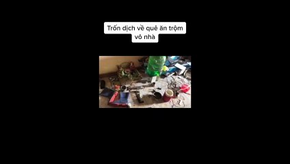 Clip: Về quê tránh dịch, nam thanh niên bị trộm lẻn vô nhà, ăn ở suốt bao ngày