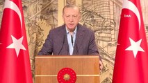 Cumhurbaşkanı Erdoğan, Uluslararası Demokratlar Birliği Heyetini Kabul Etti