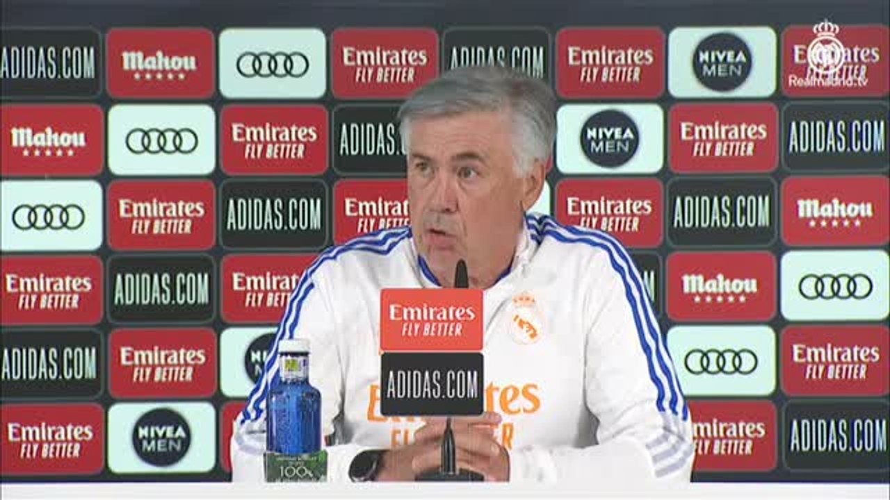 Ancelotti: "Mañana vamos a reaccionar, vamos a hacer un buen partido"