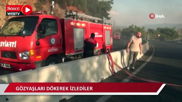 Ekmek teknelerinin yanışını gözyaşları içinde izlediler