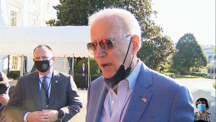 "Everybody is frustrated," Préident Joe Biden says amid Democratic in-fighting over his agenda