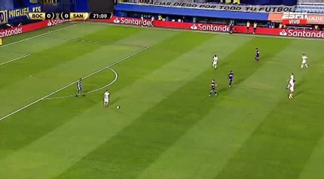 Copa Libertadores 2021: Boca 0 - 0 Santos (Primer Tiempo)