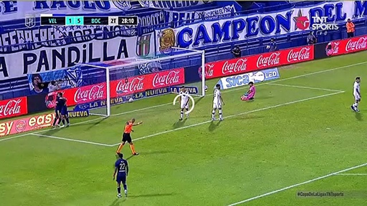 Torneo Liga Profesional de Futbol 2021: Velez 1 - 7 Boca (2do Tiempo)